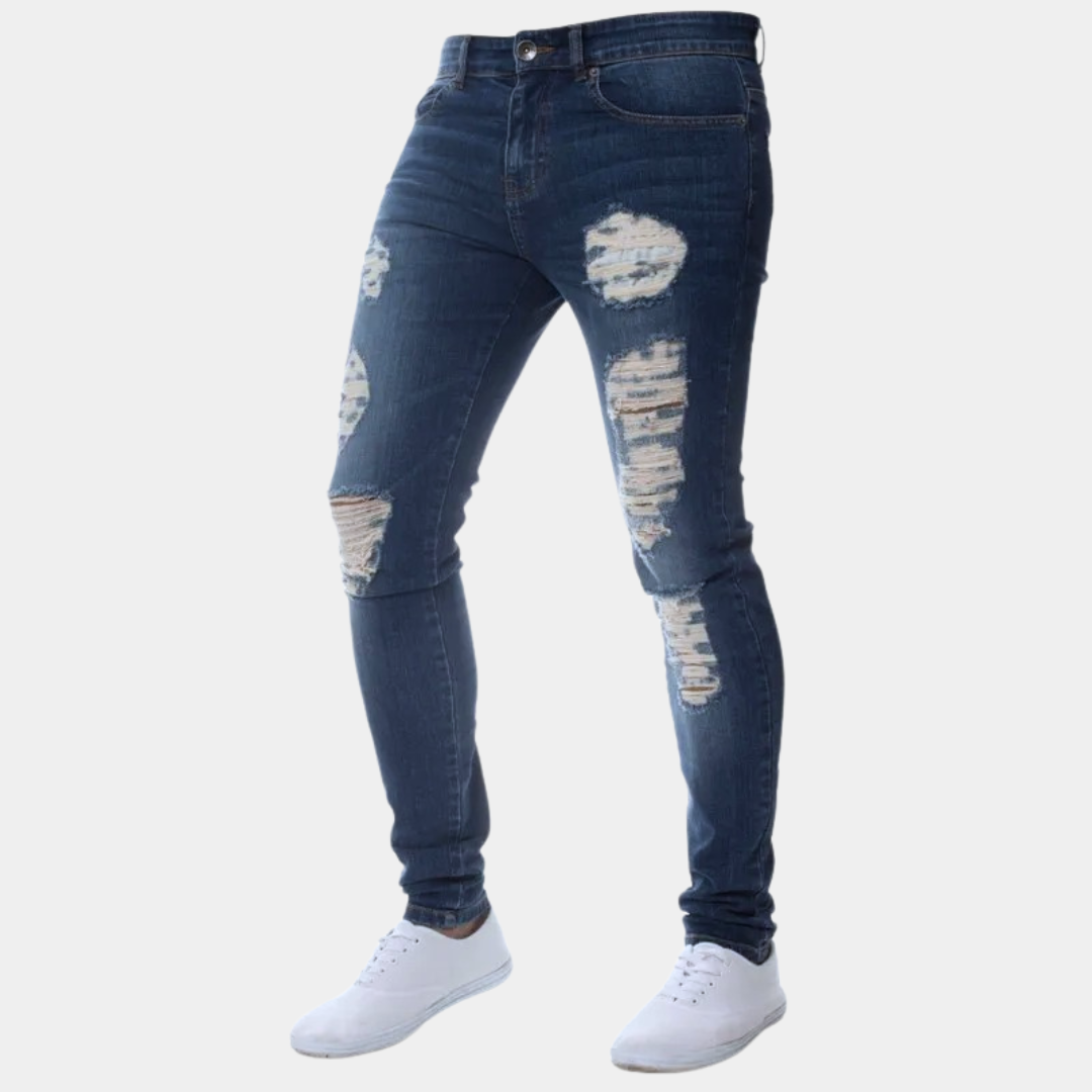 Daniel - Slitna slim-fit jeans