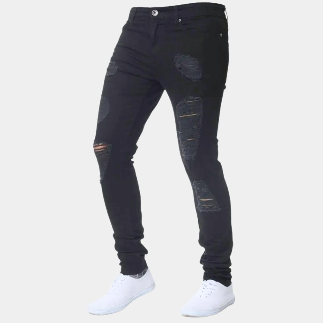 Daniel - Slitna slim-fit jeans